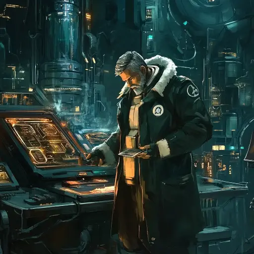 Le professeur Hari Seldon